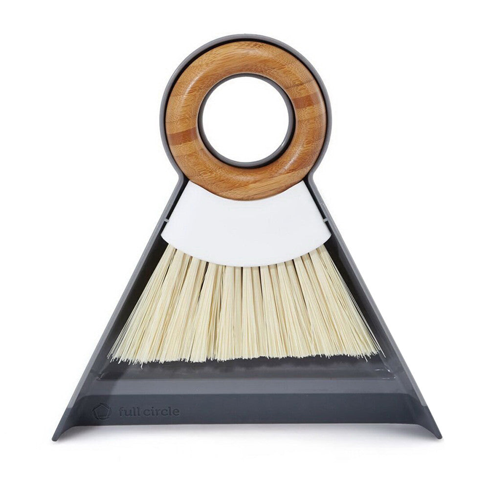 Full Circle and Brush Set, White Tiny Team Mini Dustpan, 1 Eaa